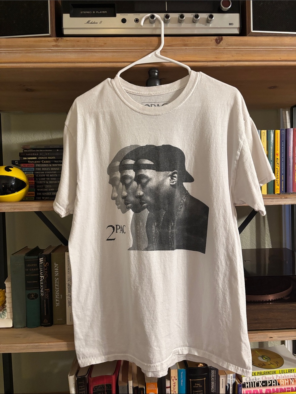 2Pac Graphic Tee - White Short-Sleeve Men’s T-Shirt